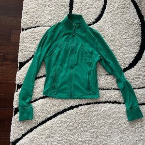 Green Lulu lemon Jacket